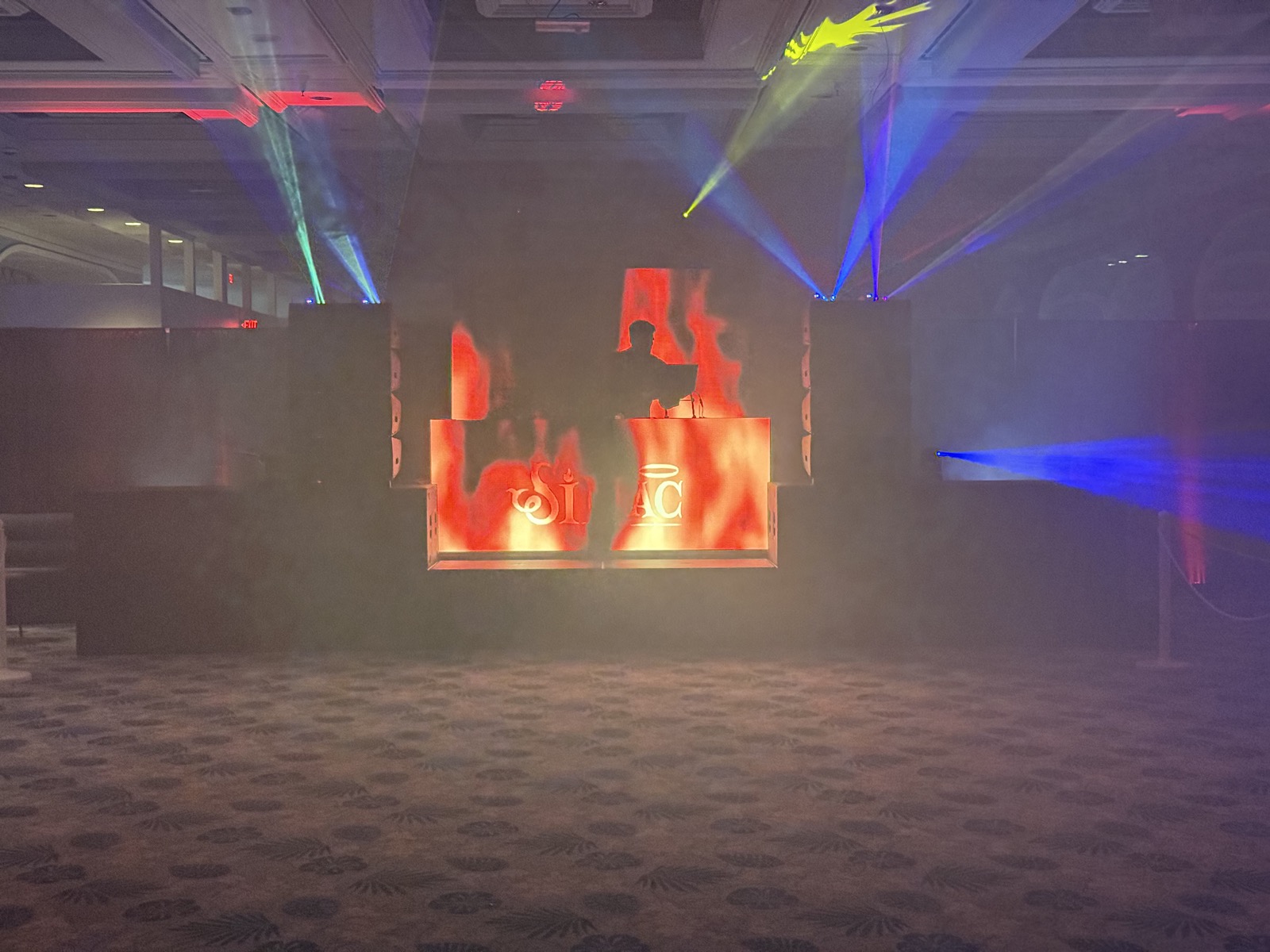 LED video wall at HPS event